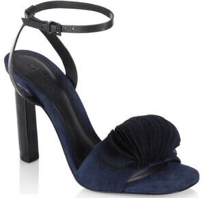 Mercedes Castillo black & navy Olenna Heels